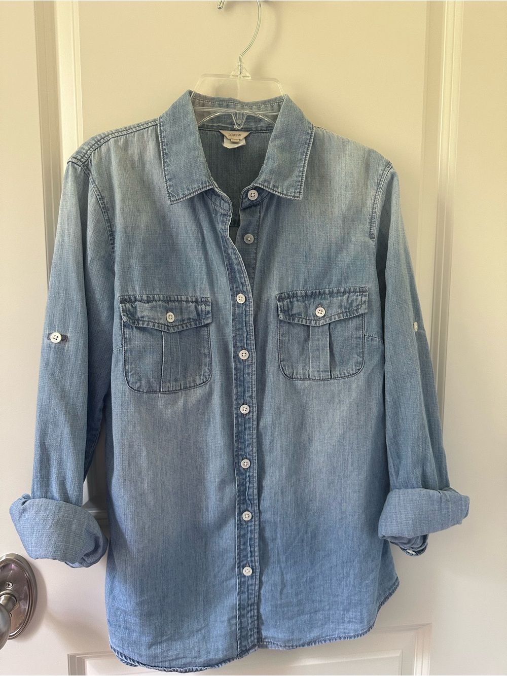 J. Crew denim shirt